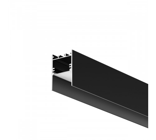 Алюминиевый профиль накладной-подвесной 35x51 Maytoni Led Strip ALM-3551-B-2M 633011 Алюминиевый профиль накладной-подвесной 35x51 Maytoni Led Strip ALM-3551-B-2M 633011