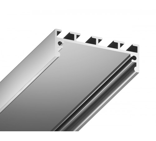 Алюминиевый профиль накладной/подвесной Profile System 42*45 для светодиодной ленты до 33,4мм Ambrella Light Illumination GP3070AL