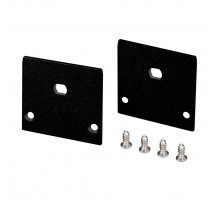 Заглушка Arlight LINE-3535-TRAY BLACK с отверстием (Алюминий) 062738