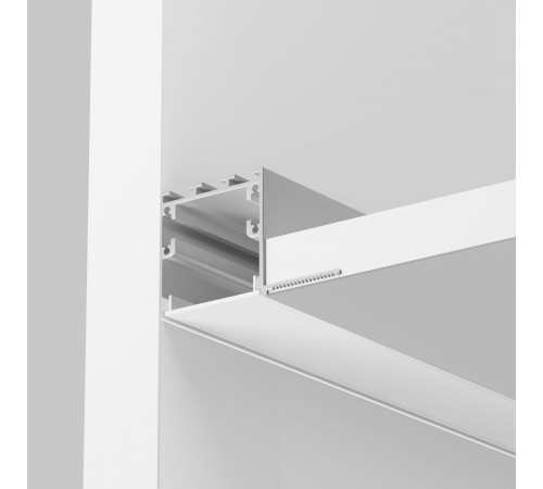 Алюминиевый профиль встраиваемый скрытого монтажа 59x59 Maytoni Led Strip ALM-5959-S-2M 636014 Алюминиевый профиль встраиваемый скрытого монтажа 59x59 Maytoni Led Strip ALM-5959-S-2M 636014