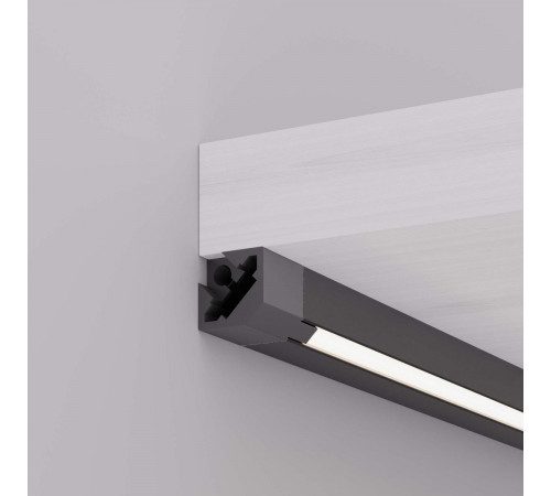 Профиль с экраном Arlight SL-KANT-H10-SQUARE-2000 IRON GREY (Алюминий+пластик) 055325