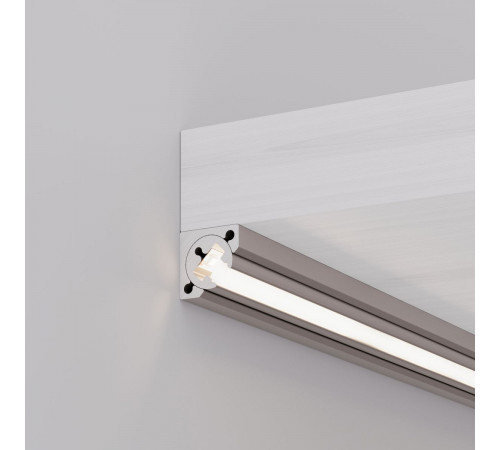 Профиль с экраном Arlight SL-KANT-H10-ROTATE-2000 CHAMPAGNE GOLD (Алюминий+пластик) 055323