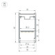 Профиль Arlight LINE-3560-BENT-SIDE-2000 ANOD (Алюминий) 062978