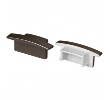Заглушка Arlight LINE-2308-F BROWN DEEP глухая (Пластик) 066315