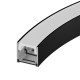 Профиль Arlight LINE-3535-BENT-SIDE-2000 ANOD BLACK (Алюминий) 066908