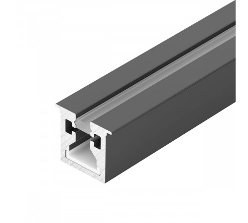 Профиль с экраном Arlight SL-MINI-3-H10-F12-2000 IRON GREY (Алюминий+пластик) 055322