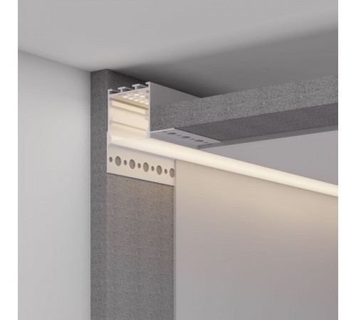 Профиль Arlight LINIA32-FANTOM-EDGE-2000 ANOD (Алюминий) 056263