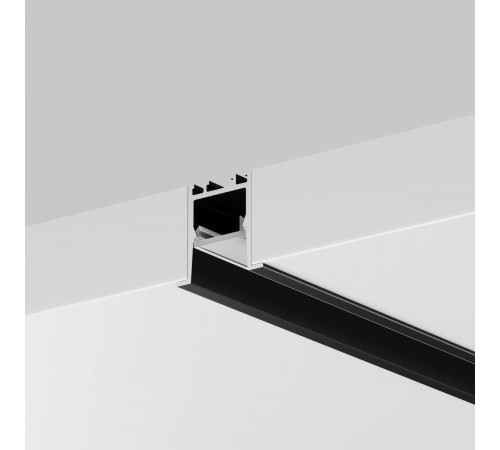 Алюминиевый профиль встраиваемый скрытого монтажа 22x22 Maytoni Led Strip ALM-2222-B-2M 632013 Алюминиевый профиль встраиваемый скрытого монтажа 22x22 Maytoni Led Strip ALM-2222-B-2M 632013