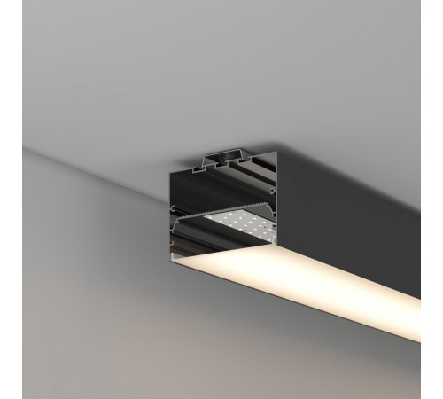 Профиль Arlight POWER-W100H70-2000 BLACK (Алюминий) 056214