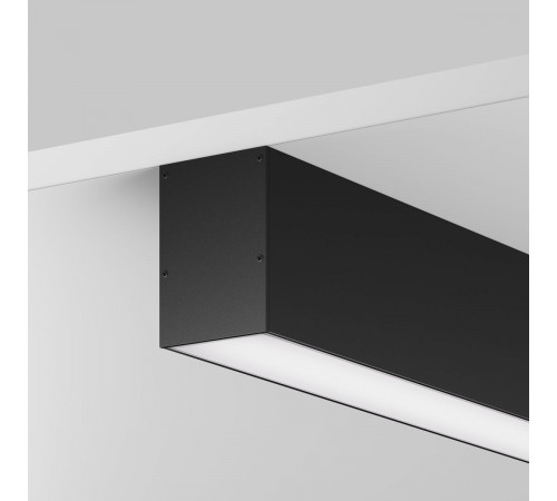 Профиль накладной-подвесной 50х70 (Черный, 2 м) Maytoni ALM-5070-B-2M