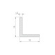 Уголок Arlight ARH-W10x10x1,2-3000 WHITE (Алюминий) 063305