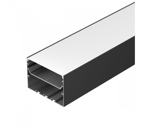 Профиль Arlight POWER-W100H70-2000 BLACK (Алюминий) 056214