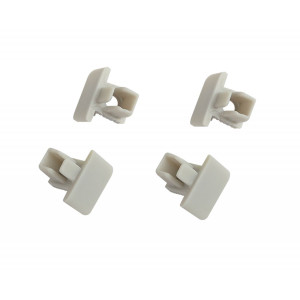 Набор заглушек Эра 1209-3 для профиля 1209 2шт глухие 2шт с отверстием