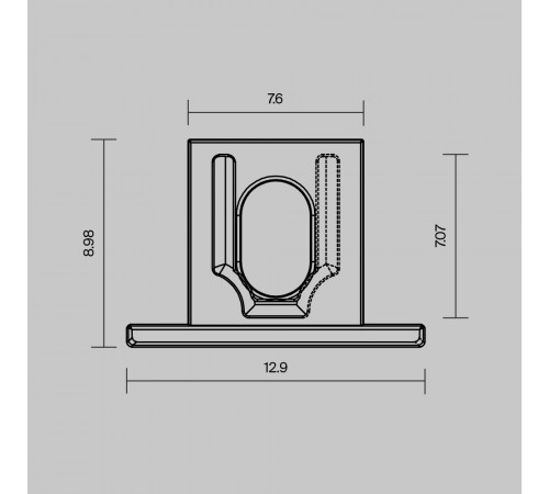 Комплект заглушек для профиля 12×09 10шт Maytoni Led Strip ALM-1209-EC 642068 Комплект заглушек для профиля 12×09 10шт Maytoni Led Strip ALM-1209-EC 642068