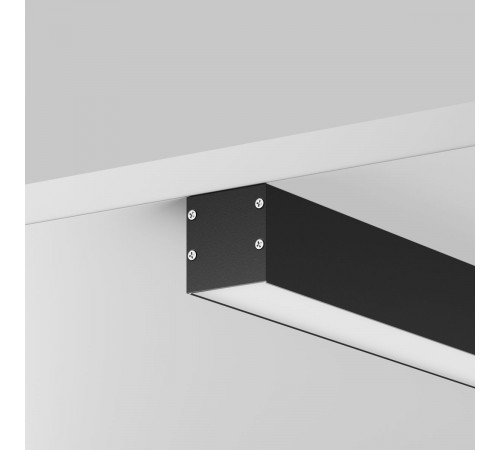 Алюминиевый профиль накладной-подвесной Maytoni Led Strip ALM-3535BT-B-3M 633004 Алюминиевый профиль накладной-подвесной Maytoni Led Strip ALM-3535BT-B-3M 633004