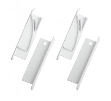 Набор заглушек Эра 6814-3 для профиля 6814 2шт глухие 2шт с отверстием