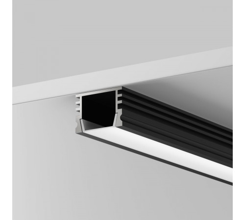 Алюминиевый профиль накладной Maytoni Led Strip ALM-005-B-2M 631005 Алюминиевый профиль накладной Maytoni Led Strip ALM-005-B-2M 631005