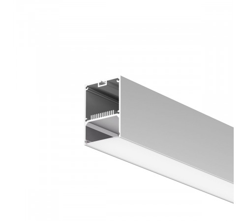 Профиль накладной-подвесной 50х70 (Серебро, 2 м) Maytoni ALM-5070-S-2M