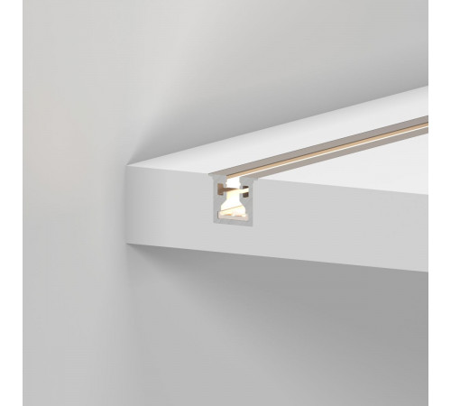 Профиль с экраном Arlight SL-MINI-3-H10-F12-2000 CHAMPAGNE GOLD (Алюминий+пластик) 058626