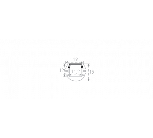 Профиль алюминиевый SWG SF-1915 001761