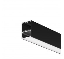 Профиль накладной-подвесной 50х70 (Черный, 2 м) Maytoni ALM-5070-B-2M