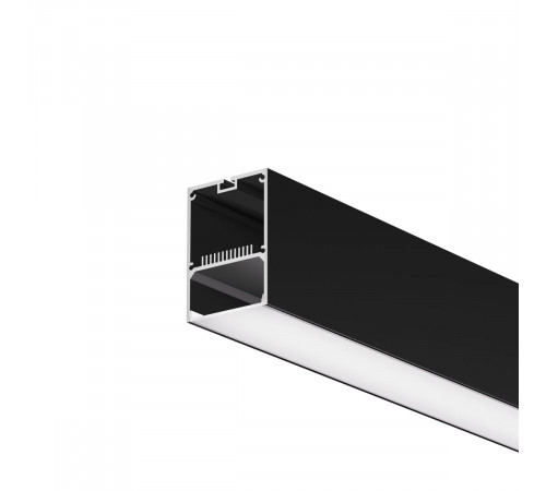 Профиль накладной-подвесной 50х70 (Черный, 2 м) Maytoni ALM-5070-B-2M