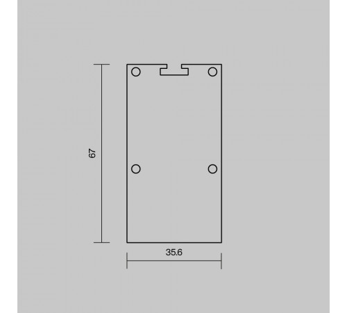 Комплект заглушек для профиля 35×66 2шт Maytoni Led Strip ALM-3566-EC 642079 Комплект заглушек для профиля 35×66 2шт Maytoni Led Strip ALM-3566-EC 642079