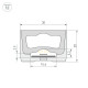 Силиконовый профиль Arlight WPH-FLEX-3020-TOP-S16-5m WHITE (Силикон) 062408
