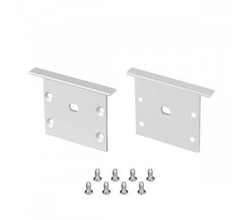 Заглушка Arlight LINIA45-F-TRAY с отверстием (Алюминий) 062740