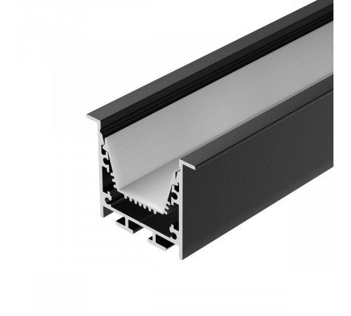 Профиль Arlight LINIA45-F-TRAY-3000 BLACK (Алюминий) 062242