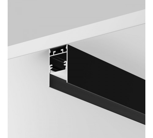 Алюминиевый профиль накладной-подвесной Maytoni Led Strip ALM-2542-B-2M 633010 Алюминиевый профиль накладной-подвесной Maytoni Led Strip ALM-2542-B-2M 633010