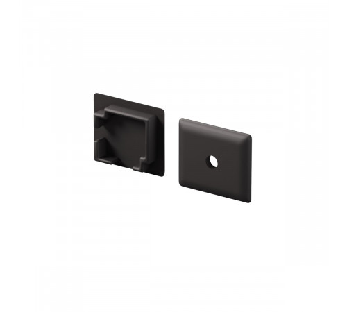 Комплект заглушек для профиля 16×16 2шт Maytoni Led Strip ALM-1616S-B-EC 642030 Комплект заглушек для профиля 16×16 2шт Maytoni Led Strip ALM-1616S-B-EC 642030