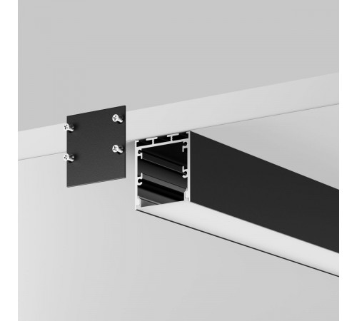 Алюминиевый профиль накладной-подвесной Maytoni Led Strip ALM-3535BT-B-2M 633003 Алюминиевый профиль накладной-подвесной Maytoni Led Strip ALM-3535BT-B-2M 633003