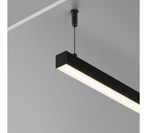 Алюминиевый профиль накладной-подвесной Maytoni Led Strip ALM-2522-B-2M 633013 Алюминиевый профиль накладной-подвесной Maytoni Led Strip ALM-2522-B-2M 633013