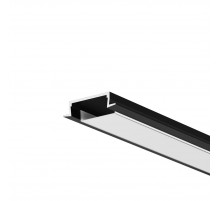 Алюминиевый профиль встраиваемый с накладным фланцем Maytoni Led Strip ALM-004-B-2M 632010