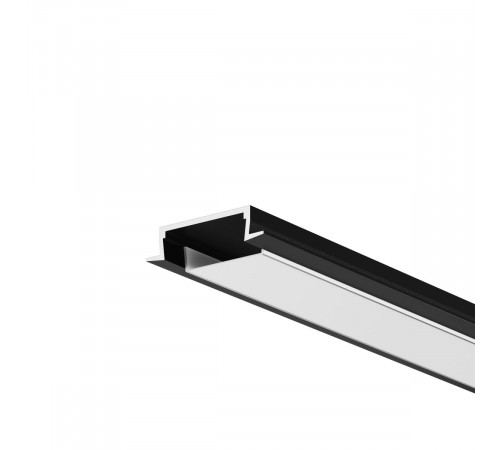 Алюминиевый профиль встраиваемый с накладным фланцем Maytoni Led Strip ALM-004-B-2M 632010 Алюминиевый профиль встраиваемый с накладным фланцем Maytoni Led Strip ALM-004-B-2M 632010