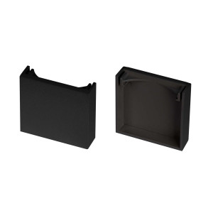 Заглушка Arlight LINE-3535-BENT-SIDE BLACK глухая (Пластик) 066909