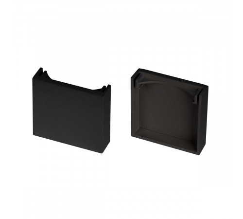 Заглушка Arlight LINE-3535-BENT-SIDE BLACK глухая (Пластик) 066909