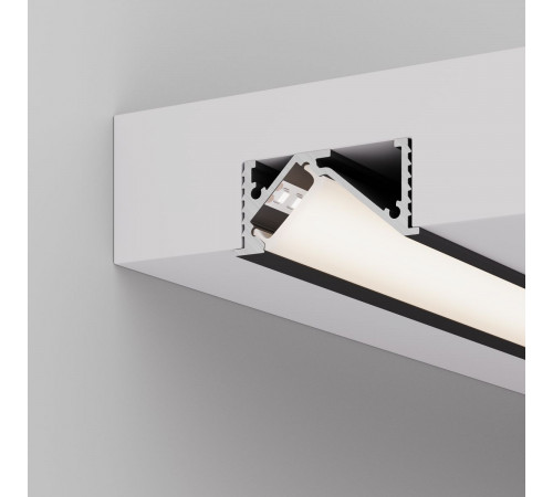 Профиль Arlight SL-BEVEL-W32-F-2000 ANOD BLACK (Алюминий) 063941