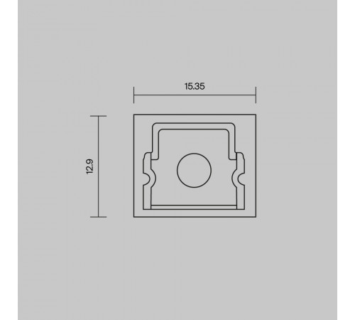 Комплект заглушек для профиля 26×30 2шт Maytoni Led Strip ALM-2630-EC 642053 Комплект заглушек для профиля 26×30 2шт Maytoni Led Strip ALM-2630-EC 642053