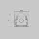 Комплект заглушек для профиля 26×30 2шт Maytoni Led Strip ALM-2630-EC 642053