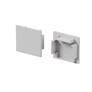 Комплект заглушек для профиля 25×22 2шт Maytoni Led Strip ALM-2522-S-EC 642065