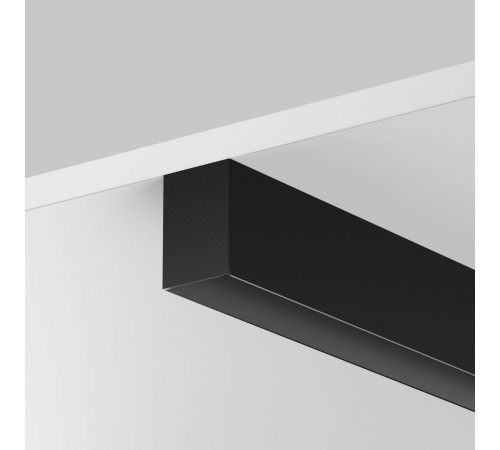Алюминиевый профиль накладной-подвесной 35x51 Maytoni Led Strip ALM-3551-B-2M 633011 Алюминиевый профиль накладной-подвесной 35x51 Maytoni Led Strip ALM-3551-B-2M 633011