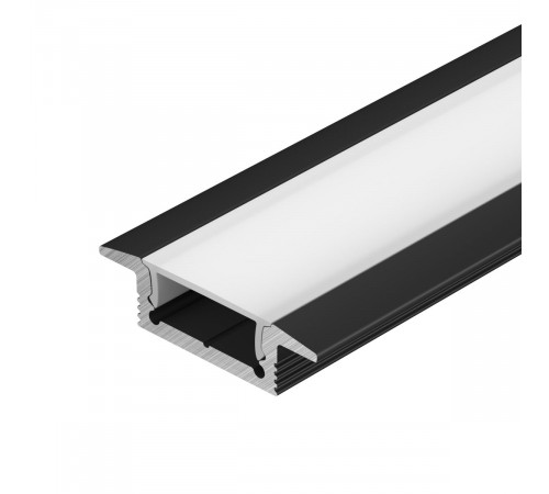 Профиль Arlight SL-SLIM-H7-F25-2000 BLACK (Алюминий) 061615