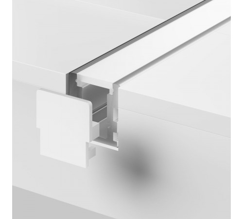 Алюминиевый профиль встраиваемый в пол 26x26 Maytoni Led Strip ALM-2626-S-2M 636016 Алюминиевый профиль встраиваемый в пол 26x26 Maytoni Led Strip ALM-2626-S-2M 636016