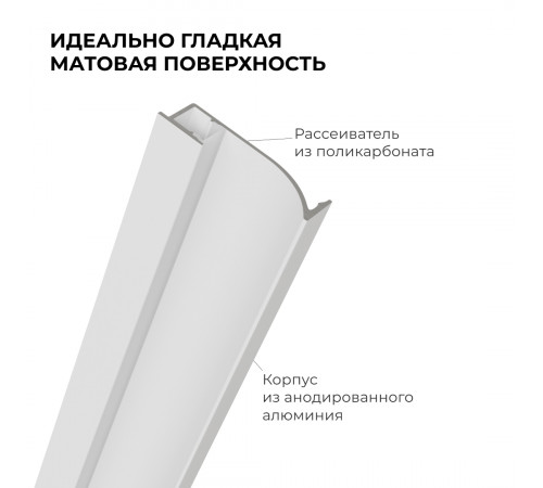 Алюминиевый профиль (комплект) Apeyron 08-66-Б