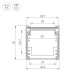 Профиль Arlight LINE-3535-BENT-SIDE-2000 ANOD 055738