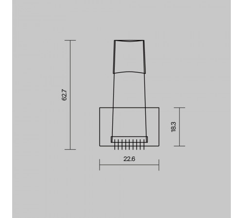 Комплект креплений для профиля 50×35 4шт Maytoni Led Strip ALM-5035T-MT 642036 Комплект креплений для профиля 50×35 4шт Maytoni Led Strip ALM-5035T-MT 642036