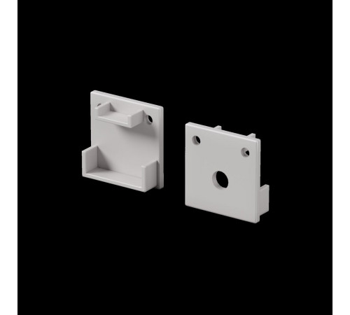 Комплект заглушек для профиля 20×20 2шт Maytoni Led Strip ALM-2020B-EC 642077 Комплект заглушек для профиля 20×20 2шт Maytoni Led Strip ALM-2020B-EC 642077