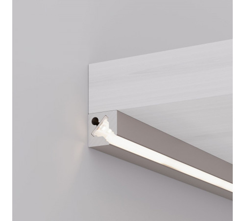 Профиль c экраном Arlight SL-KANT-H10-SQUARE-2000 CHAMPAGNE GOLD (Алюминий+пластик) 055320